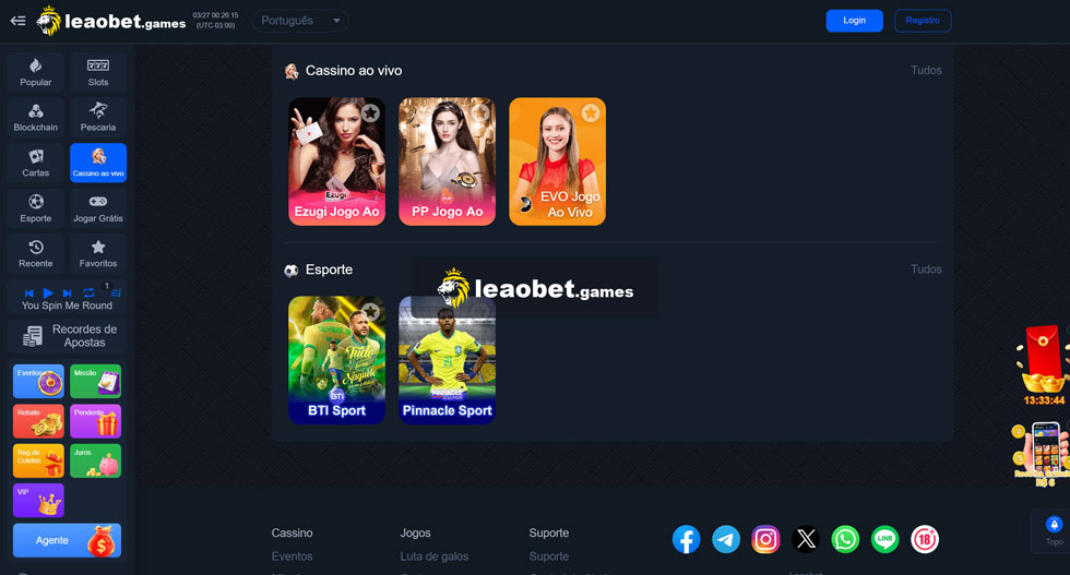 Métodos de Pagamento Disponíveis na Leaobet Casino